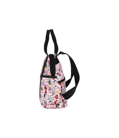 Double Trouble Backpack<br>Peanuts Gang Pink