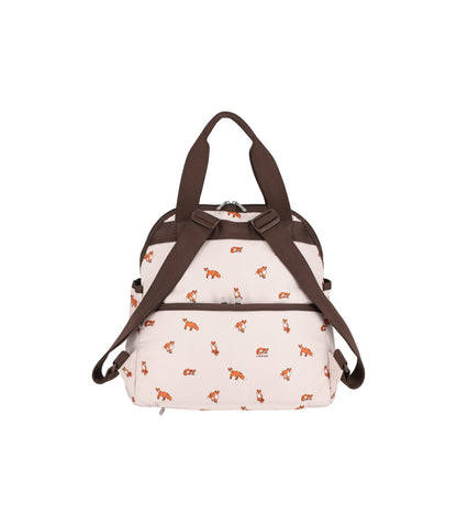 Double Trouble Backpack<br>Dashing Foxes