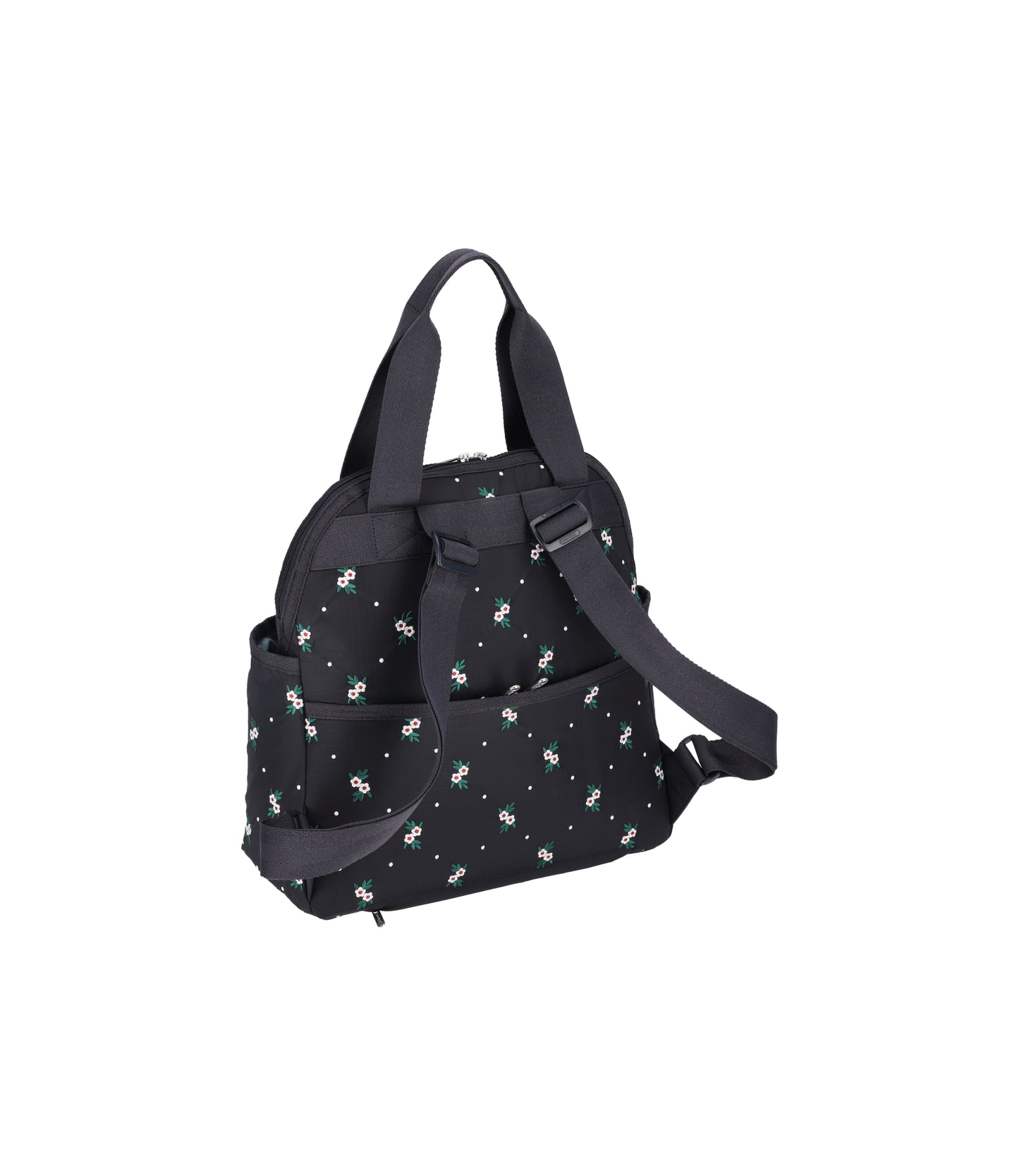 Double Trouble Backpack<br>Floral Lattice Embroidery