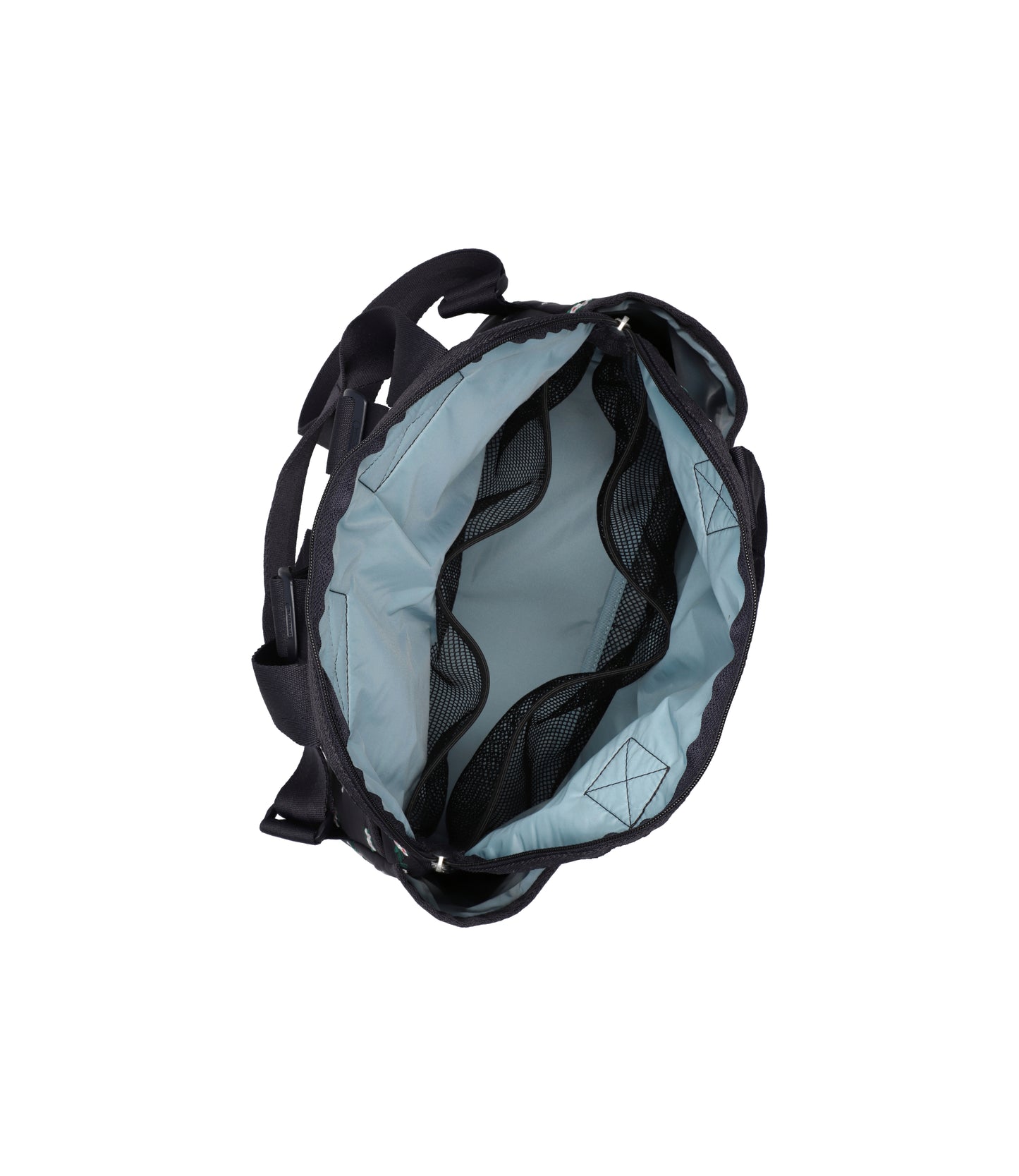 Double Trouble Backpack<br>Floral Lattice Embroidery