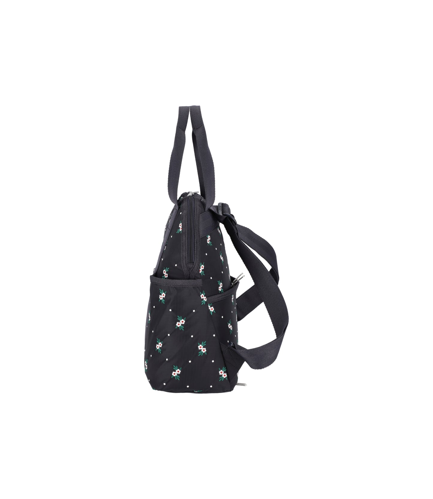 Double Trouble Backpack<br>Floral Lattice Embroidery