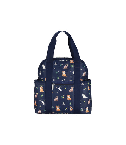 Double Trouble Backpack<br>Tropical Meow Cat