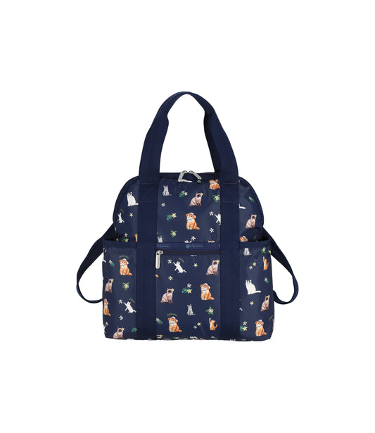 Double Trouble Backpack<br>Tropical Meow Cat