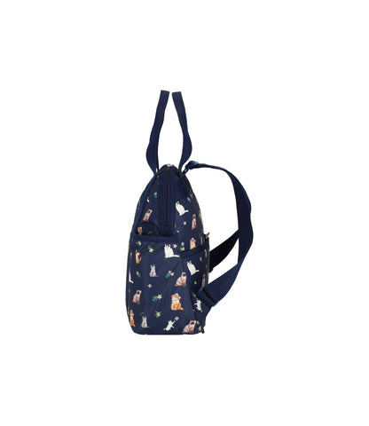 Double Trouble Backpack<br>Tropical Meow Cat