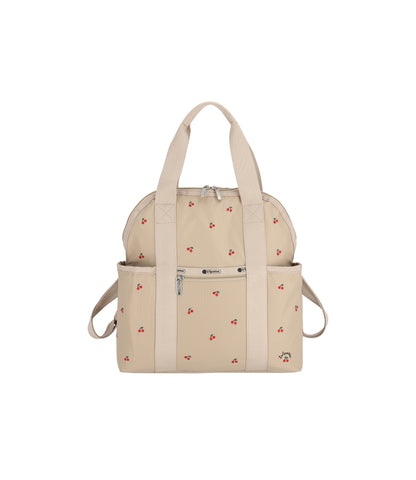 Double Trouble Backpack<br>Cherry Embroidery