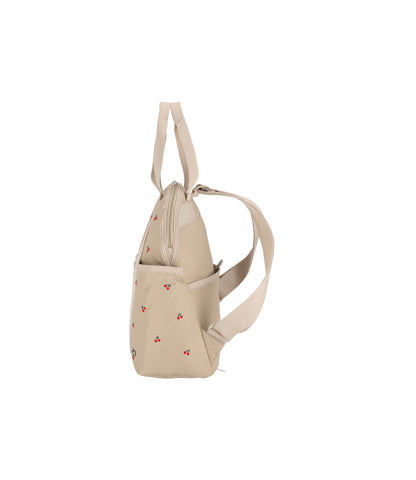 Double Trouble Backpack<br>Cherry Embroidery