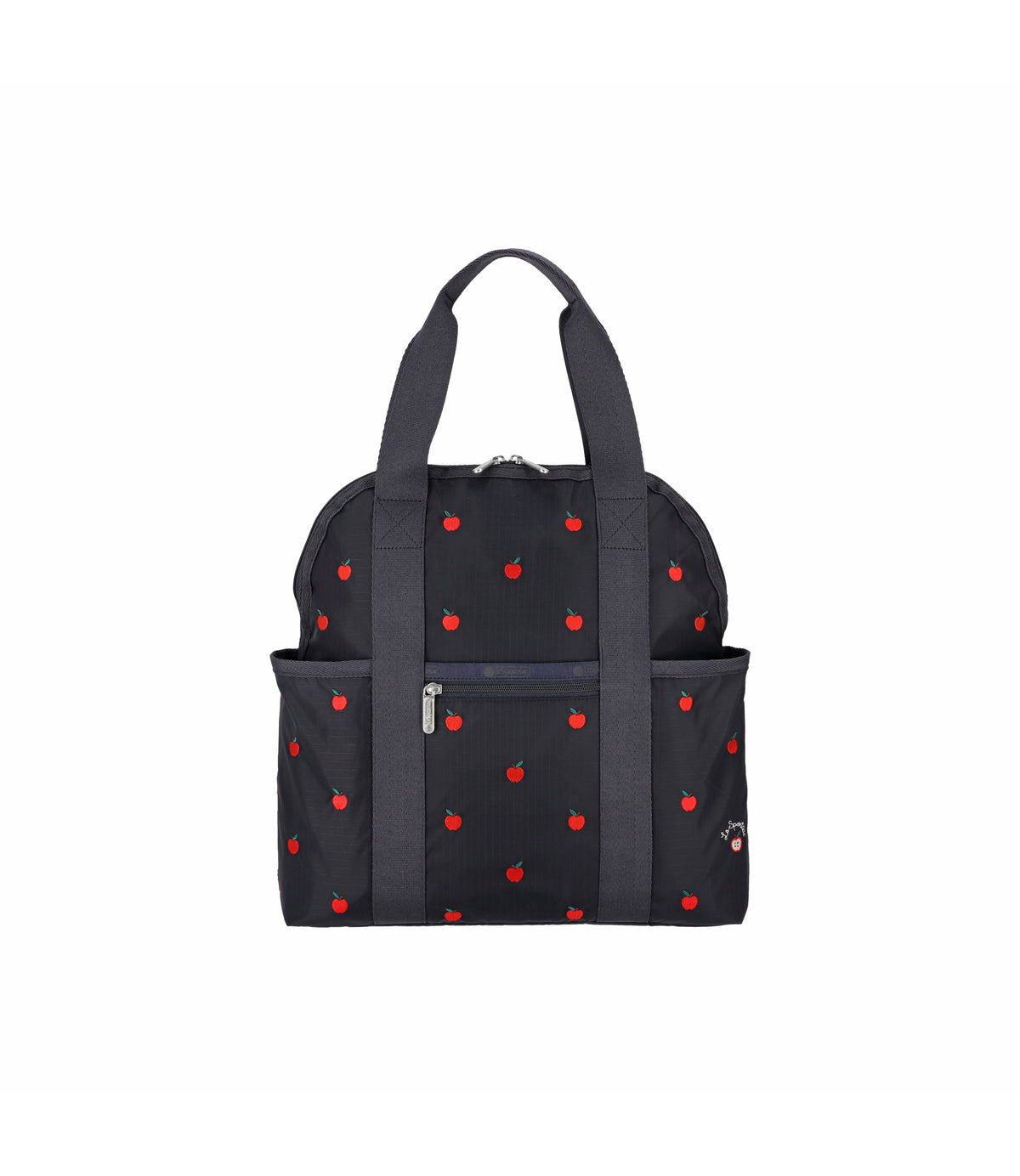 Double Trouble Backpack<br>Red Apple Embroidery