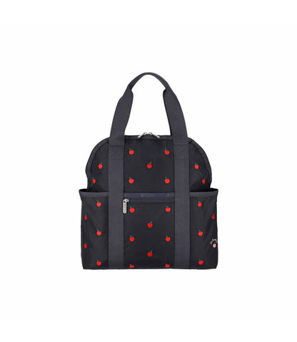 Double Trouble Backpack<br>Red Apple Embroidery