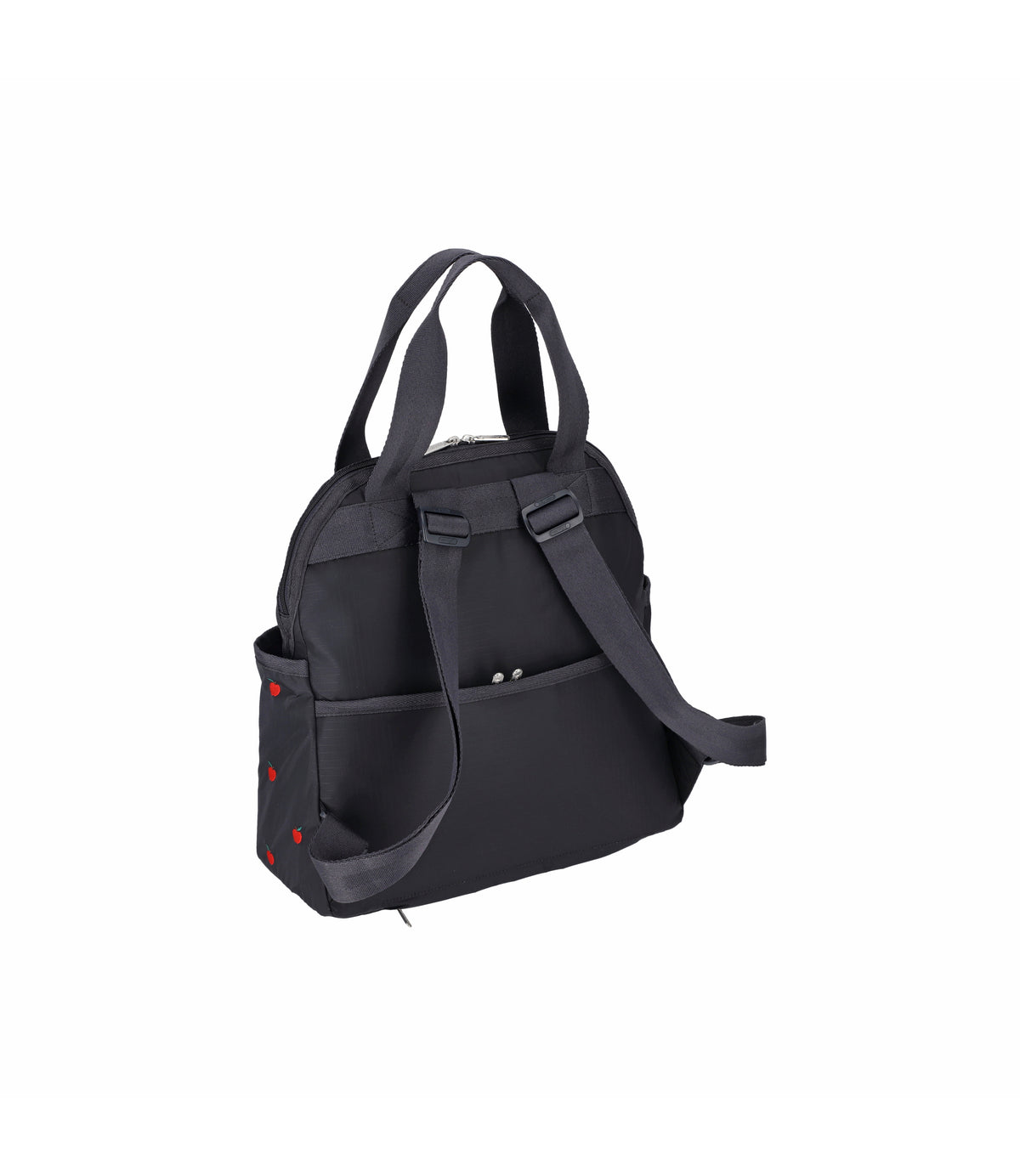 Double Trouble Backpack<br>Red Apple Embroidery