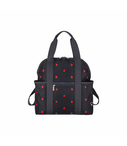 Double Trouble Backpack<br>Red Apple Embroidery