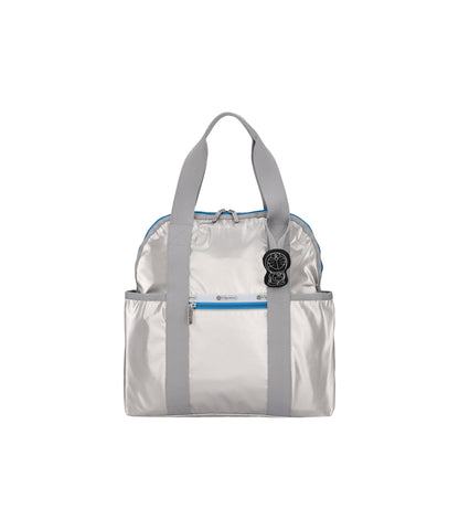Double Trouble Backpack<br>Doraemon Silver Shine