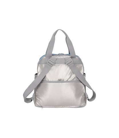 Double Trouble Backpack<br>Doraemon Silver Shine