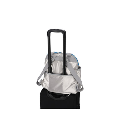 Double Trouble Backpack<br>Doraemon Silver Shine