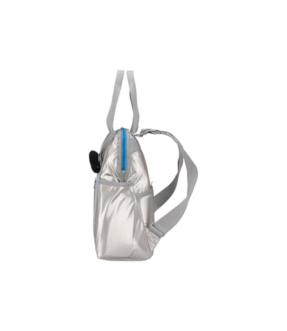 Double Trouble Backpack<br>Doraemon Silver Shine