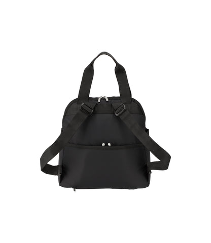 Double Trouble Backpack<br>Recycled Black