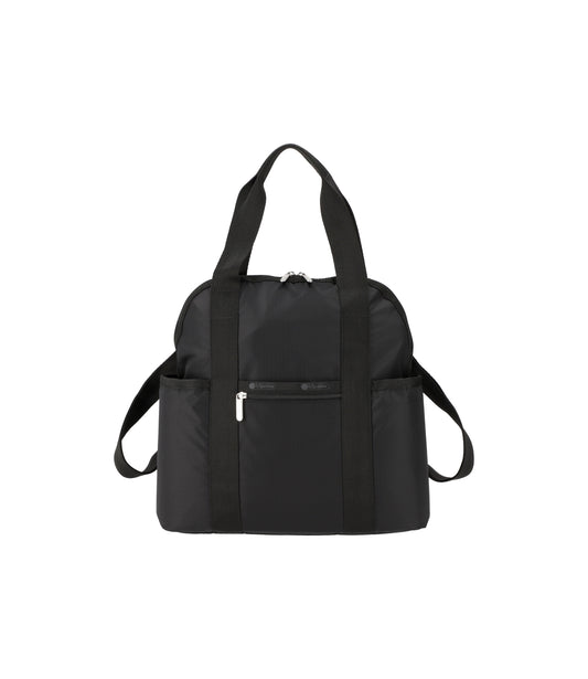 Double Trouble Backpack<br>Recycled Black