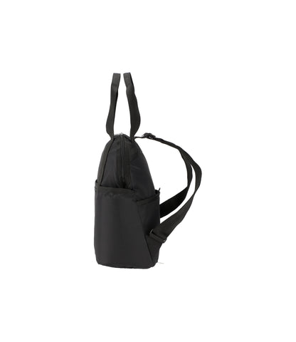 Double Trouble Backpack<br>Recycled Black