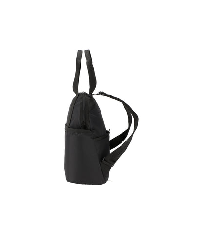 Double Trouble Backpack<br>Recycled Black