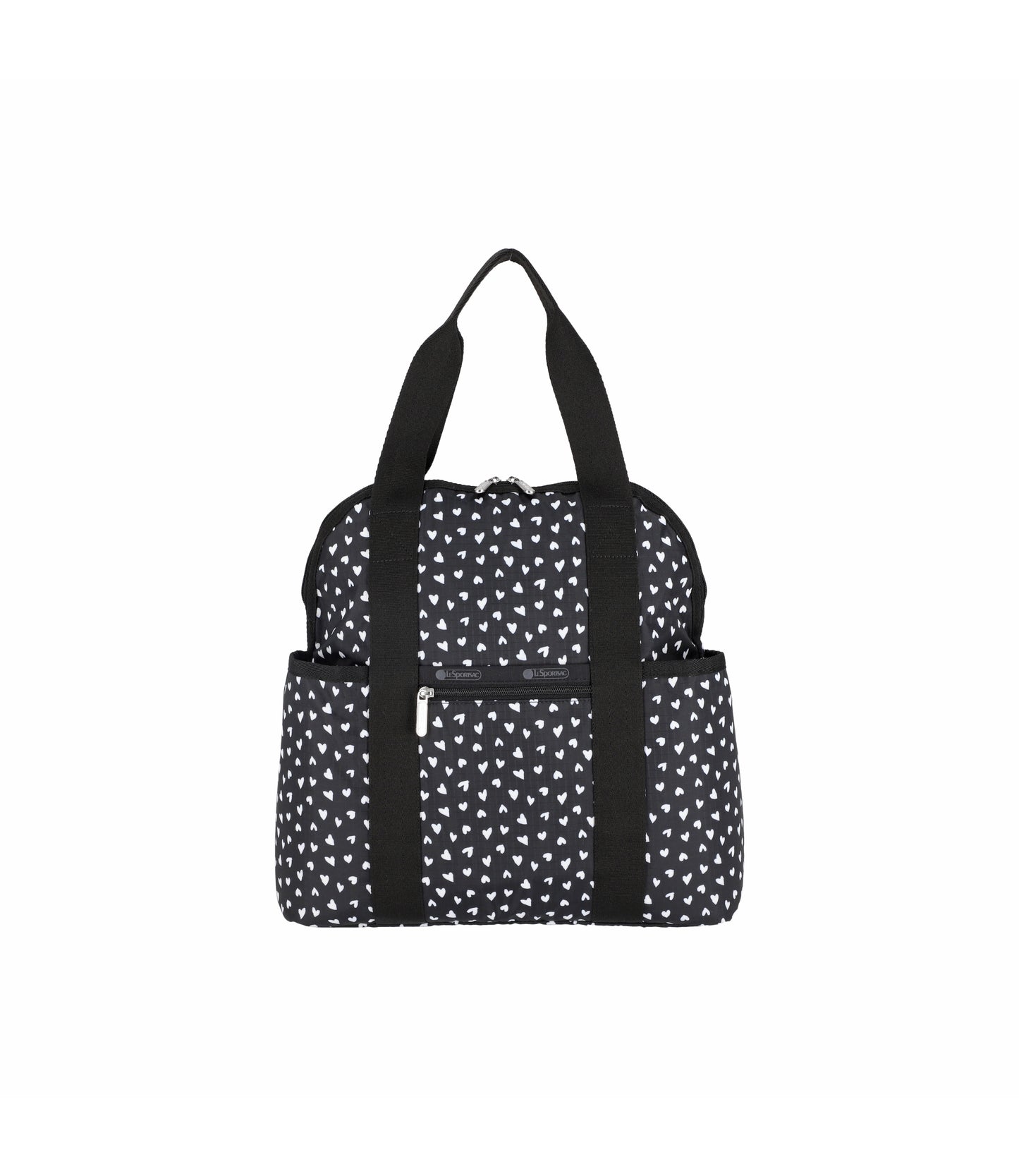 Double Trouble Backpack<br>Black Hearts