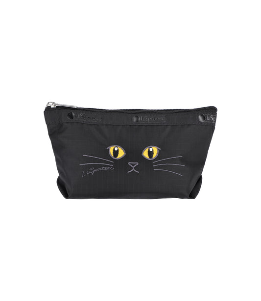 Small Sloan Cosmetic<br>Black Cats Embroidery