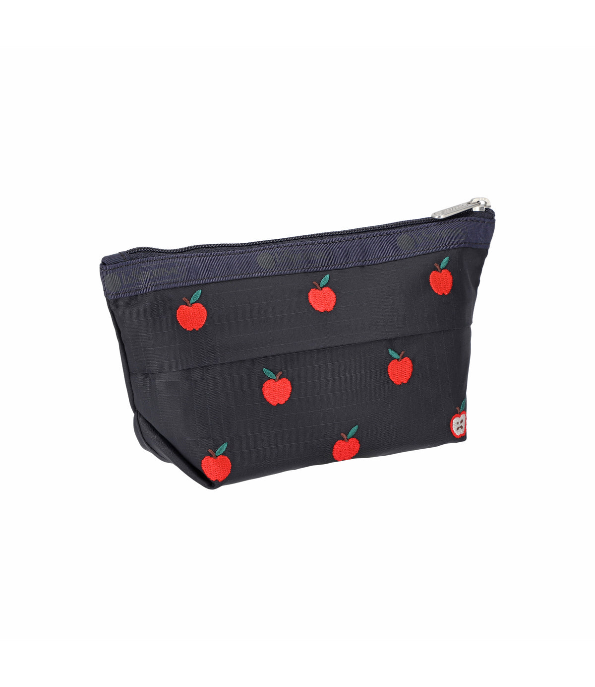 Small Sloan Cosmetic<br>Red Apple Embroidery