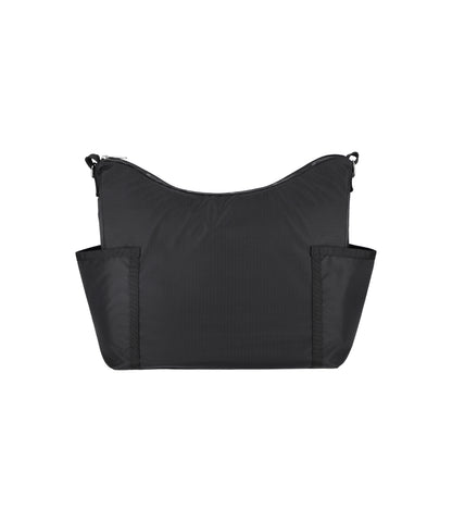 Zip Bucket Shoulder<br>Recycled Black