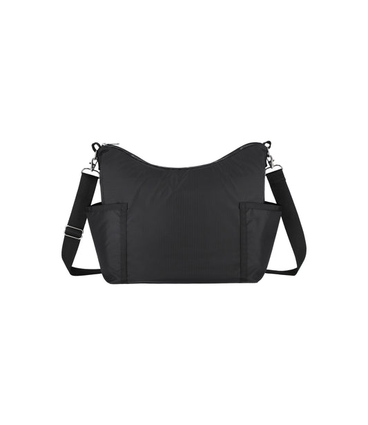 Zip Bucket Shoulder<br>Recycled Black