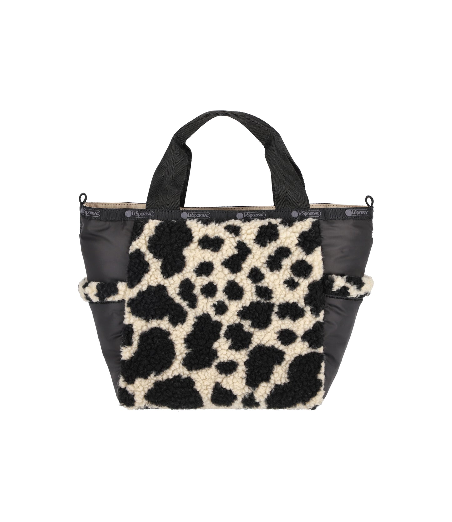 Sherpa Small Open Tote<br>Cow Sherpa