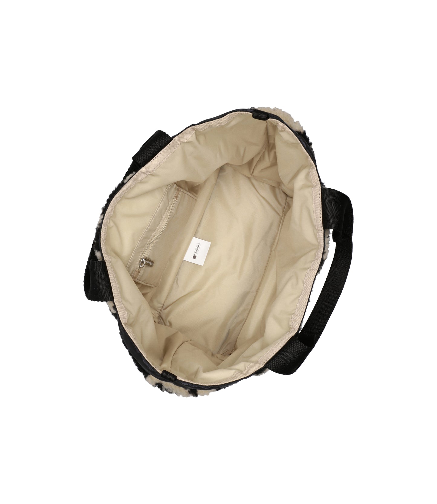 Sherpa Small Open Tote<br>Cow Sherpa