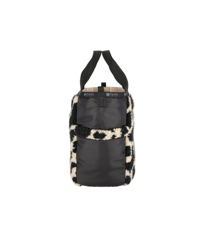 Sherpa Small Open Tote<br>Cow Sherpa