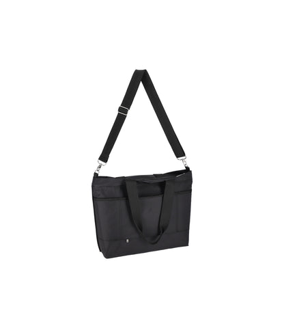 Carryall Zip Tote<br>Recycled Black