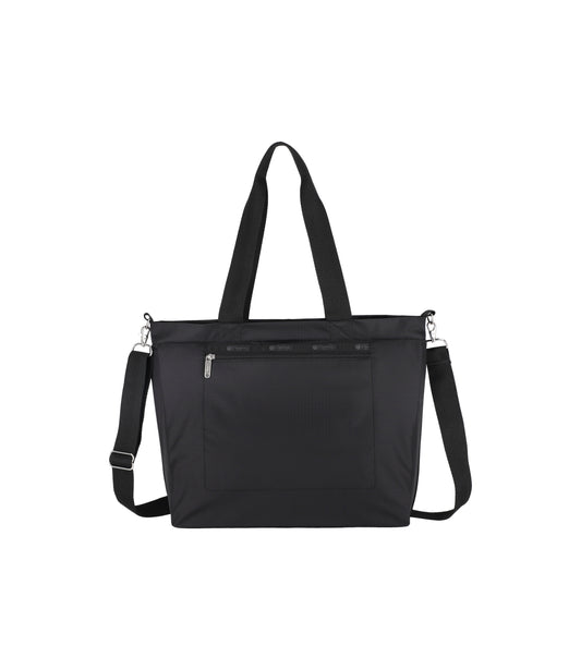 Carryall Zip Tote<br>Recycled Black