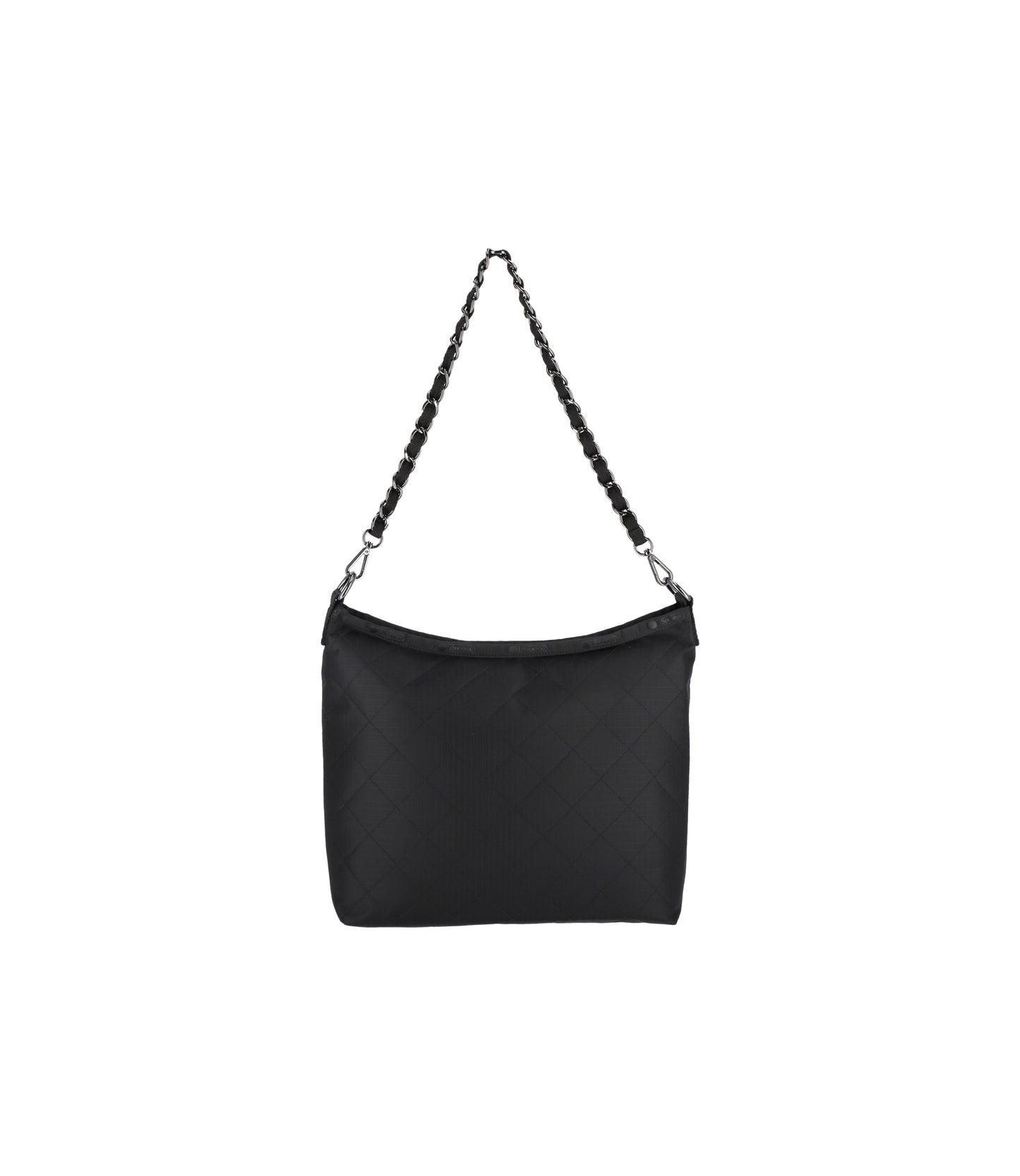 Chain Medium Zip Shoulder<br>Onyx Chain Quilt