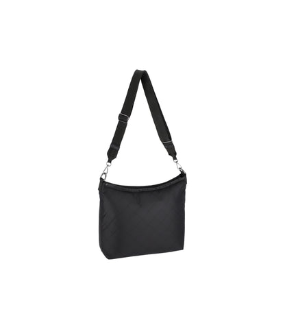 Chain Medium Zip Shoulder<br>Onyx Chain Quilt