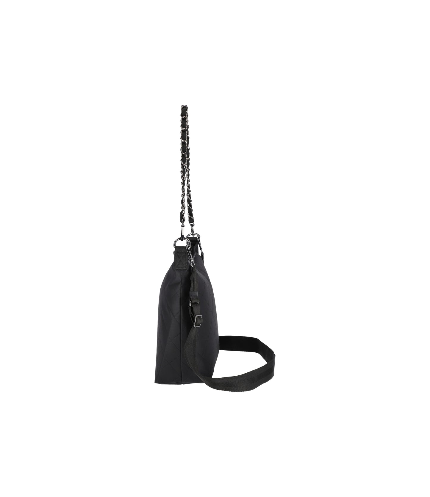 Chain Medium Zip Shoulder<br>Onyx Chain Quilt