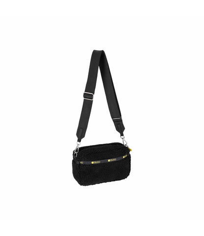 East/West Mobile Crossbody<br>Bright Woodstock Black