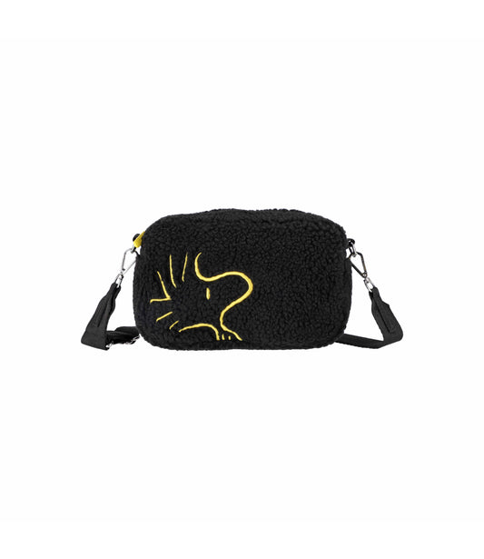 East/West Mobile Crossbody<br>Bright Woodstock Black