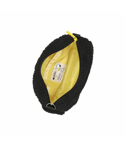 East/West Mobile Crossbody<br>Bright Woodstock Black