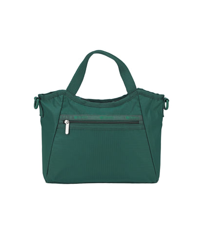 Small Double Top Handle Hobo<br>Eden Green