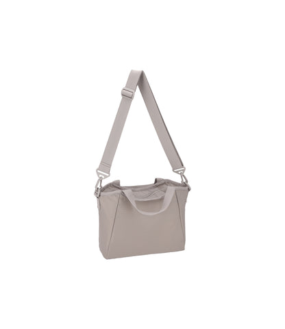 Small Double Top Handle Hobo<br>Drift Stone