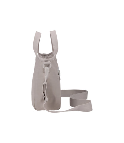 Small Double Top Handle Hobo<br>Drift Stone