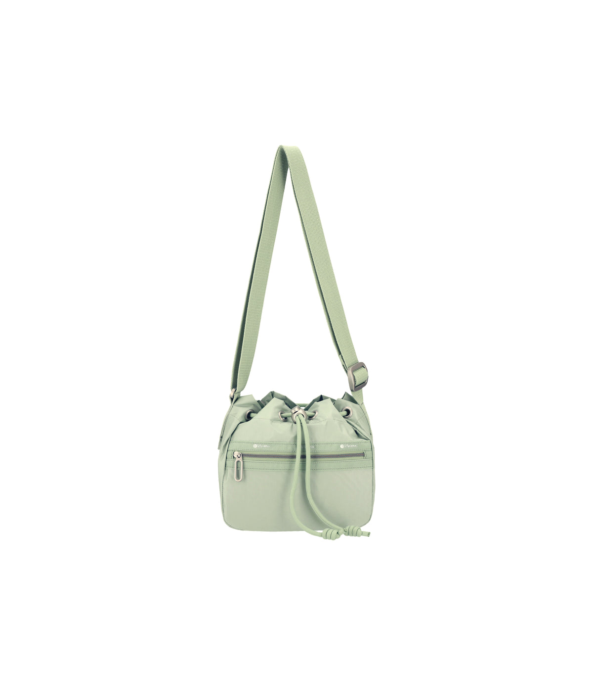 Small Drawstring Crossbody<br>Green Khaki C