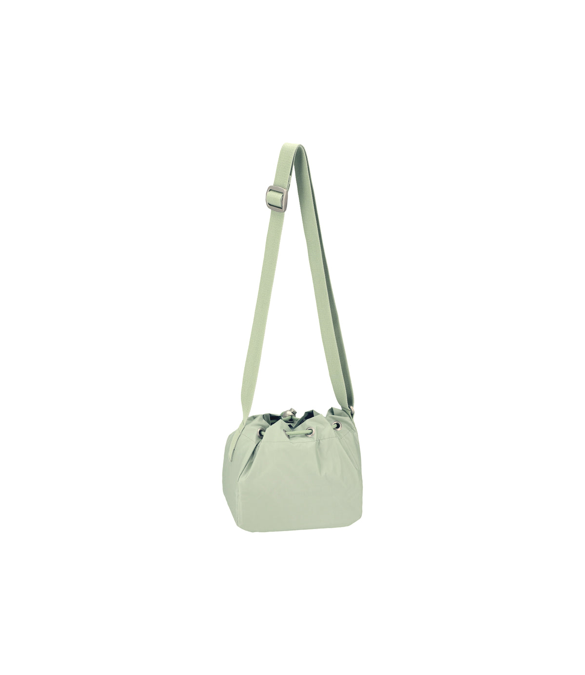 Small Drawstring Crossbody<br>Green Khaki C