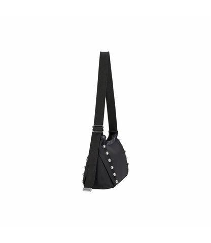 Studs Small East/West Shoulder<br>Black Studs