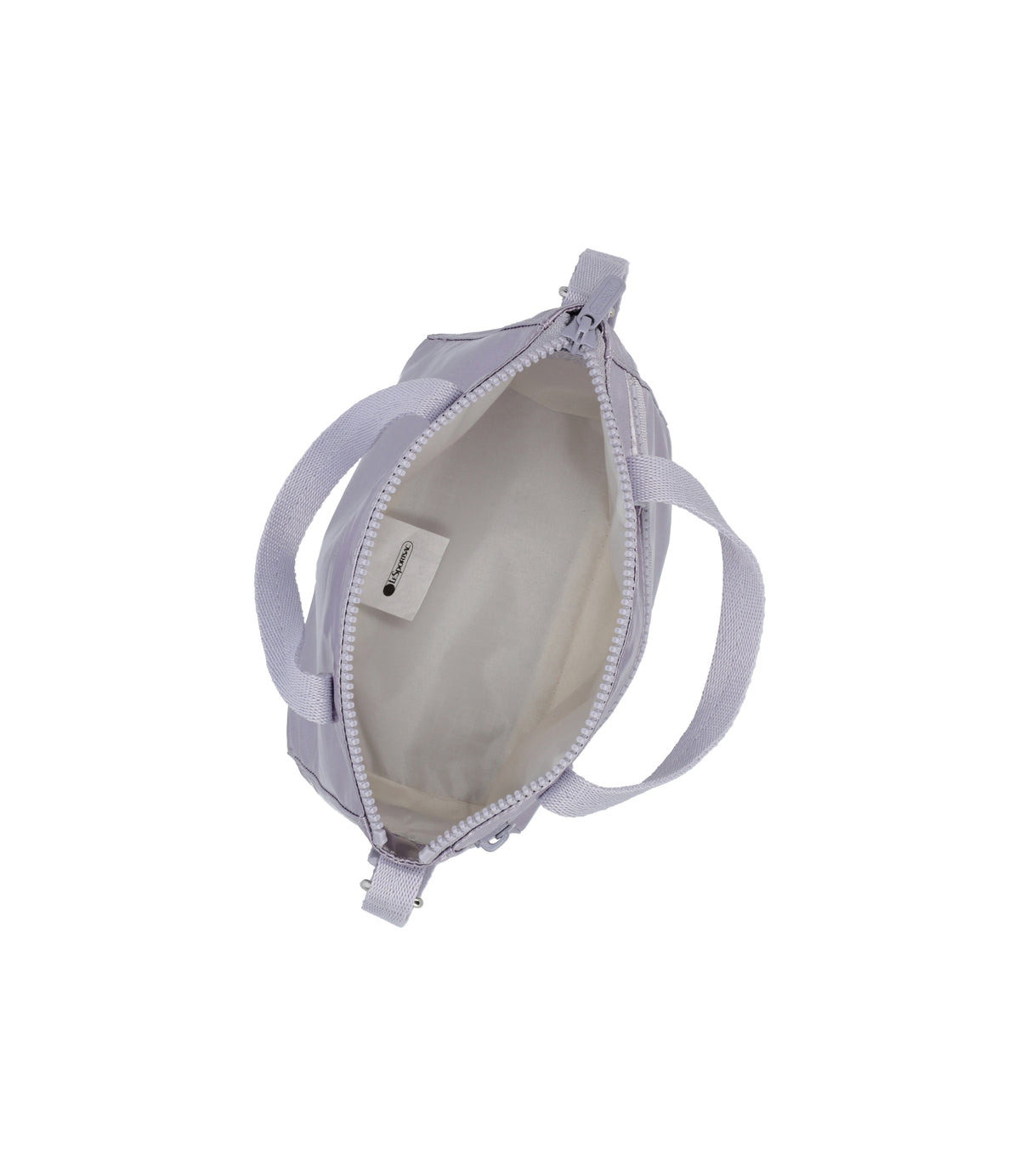 Micro Top Handle Bag<br>Silver Lilac Shine