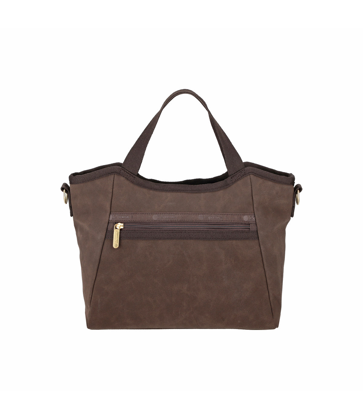 Suede Double Handle Hobo<br>Dark Chocolate Suede