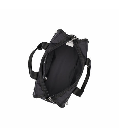 Studs Mini Duffel Crossbody<br>Black Studs