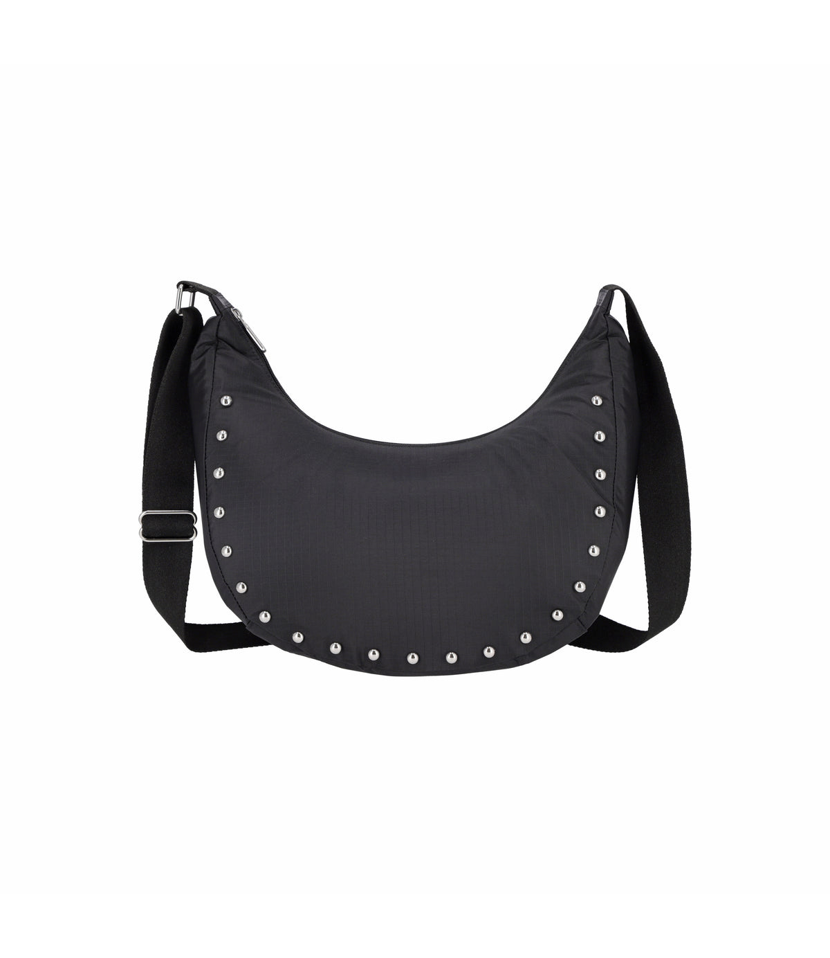 Studs Medium Cresent Shoulder<br>Black Studs