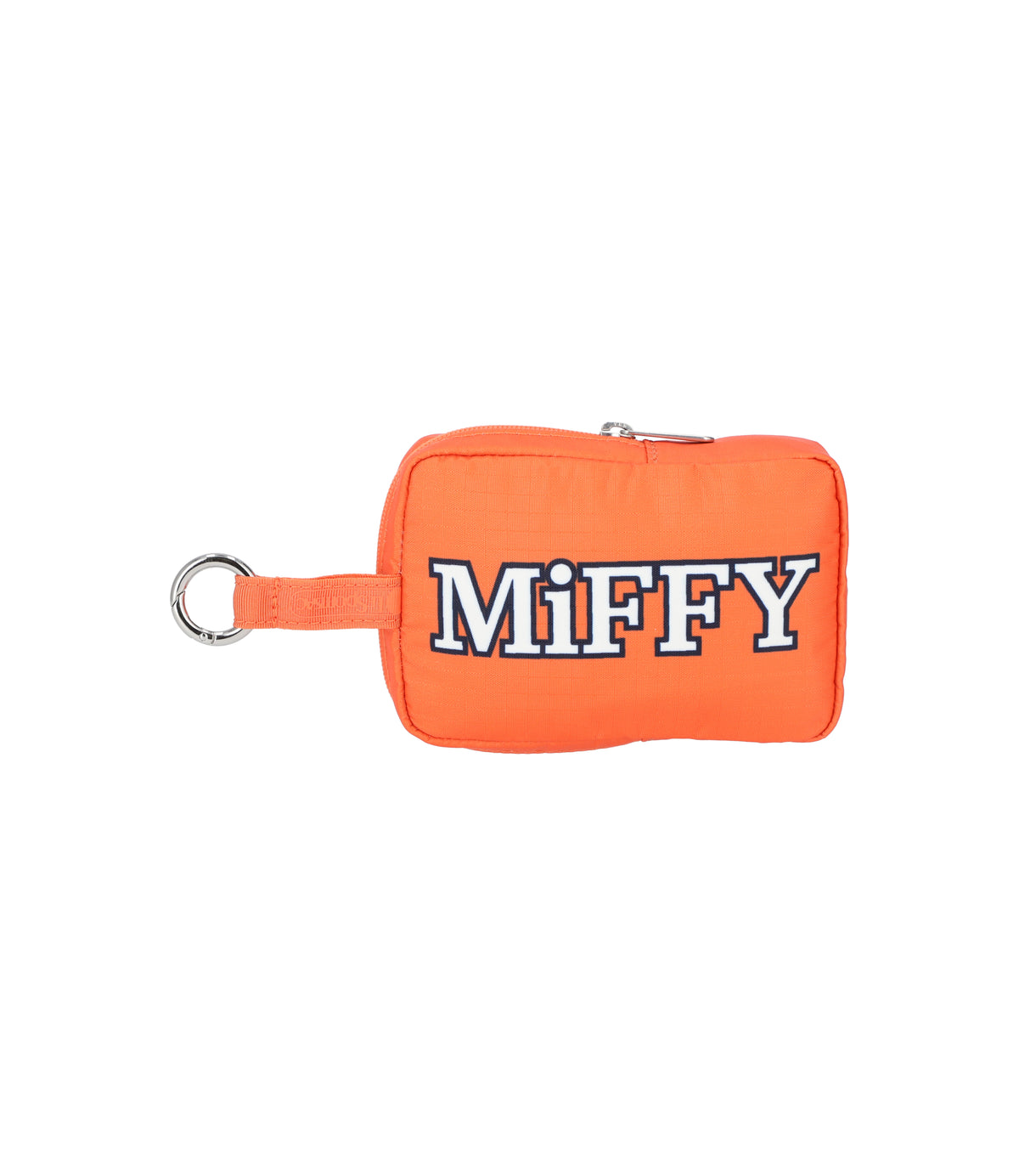 Rectangular Pouch Charm<br>Miffy Orange Patchwork