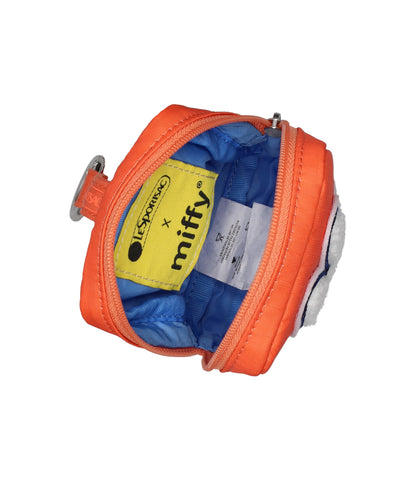 Rectangular Pouch Charm<br>Miffy Orange Patchwork